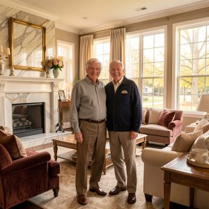 Accessible aging-in-place remodeling design in a North Dallas home, featuring a comfortable and safe living space tailored for long-term independence and mobility.