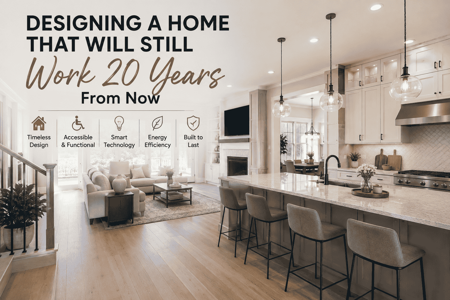 Future-proof home remodeling with flexible living spaces, accessible bathroom design, durable flooring, and modern smart-home features